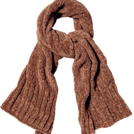 Lightweight Ultra Soft Chenille Ribbed Thick Scarf Knit Shawl for Women for Fall Winter Shawl Wrap